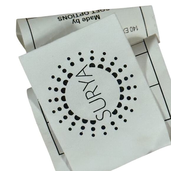 Surya 100% Jute Pillow Cover Throw Accent Beige Rustic Grain Bag 22" x 22 Square - Picture 7 of 8